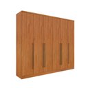 Ver imagem 4 de Guarda Roupa Casal 6 Portas 8 Gavetas com Espelho Portugal 270cm Espresso Móveis