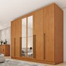 Guarda Roupa Casal 6 Portas 8 Gavetas com Espelho Portugal 270cm Espresso Móveis - 3