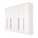 Ver imagem 5 de Guarda-roupa 6 Portas Portugal e Comoda 5 Gavetas Premium Espresso Móveis