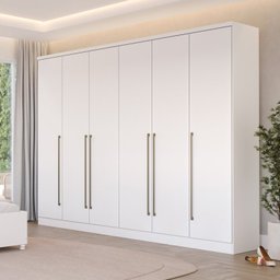 Guarda-roupa 6 Portas Portugal e Comoda 5 Gavetas Premium Espresso Móveis - 2