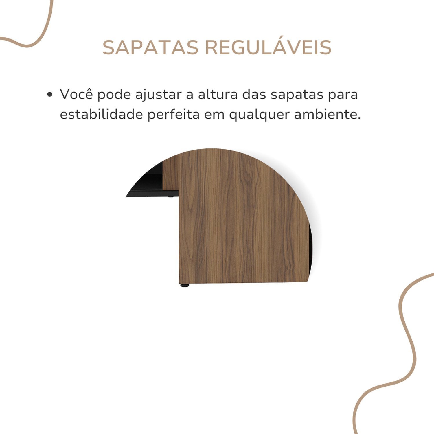 Mesa para Escritório em L com Caixa de Tomada Tamburato Estação Diretoria - 18