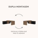 Ver imagem 6 de Escrivaninha Mesa Escritório em L com Caixa de Tomada Tamburato Estação Diretoria 202,5cm