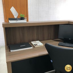 Balcão de Atendimento para Escritório/recepção em L - Elegante e Funcional 1,47x1,47m - 7