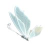 Luminaria Borboleta Led Branco Frio 100cm - 2