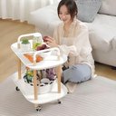 Ver imagem 2 de Carrinho Organizador Multiuso 2 Prateleiras