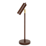 Luminária de Mesa Abajur Margot Marrom Cortem - 2