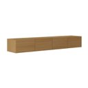 Ver imagem 2 de Rack Suspenso para TV até 75 Polegadas Planejado 180cm Aruá CabeCasa MadeiraOriginals Marrom Jatobá