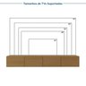Rack Suspenso para Tv até 75 Polegadas 180cm Aruá Cabecasa MadeiraOriginals - 4