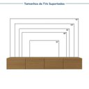Ver imagem 4 de Rack Suspenso para TV até 75 Polegadas Planejado 180cm Aruá CabeCasa MadeiraOriginals Marrom Jatobá