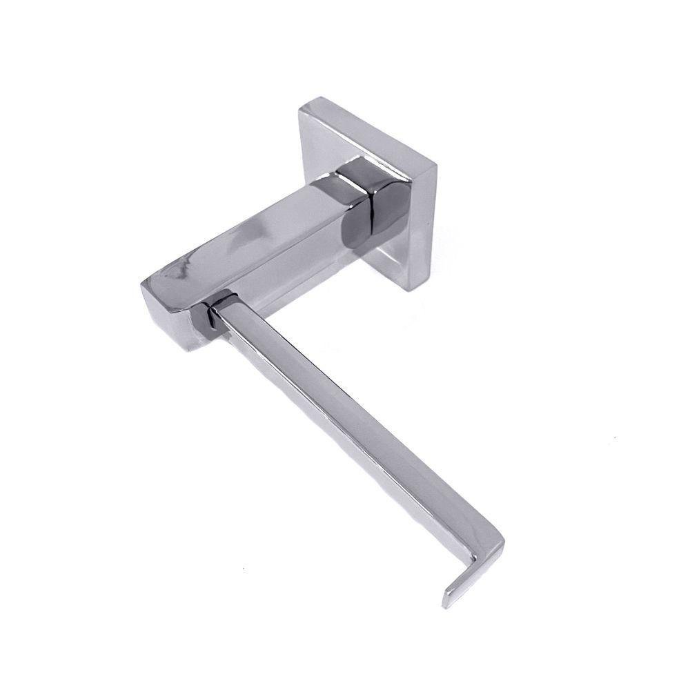Papeleira Porta Papel Higiênico Suporte Simples Aço Inox - 5