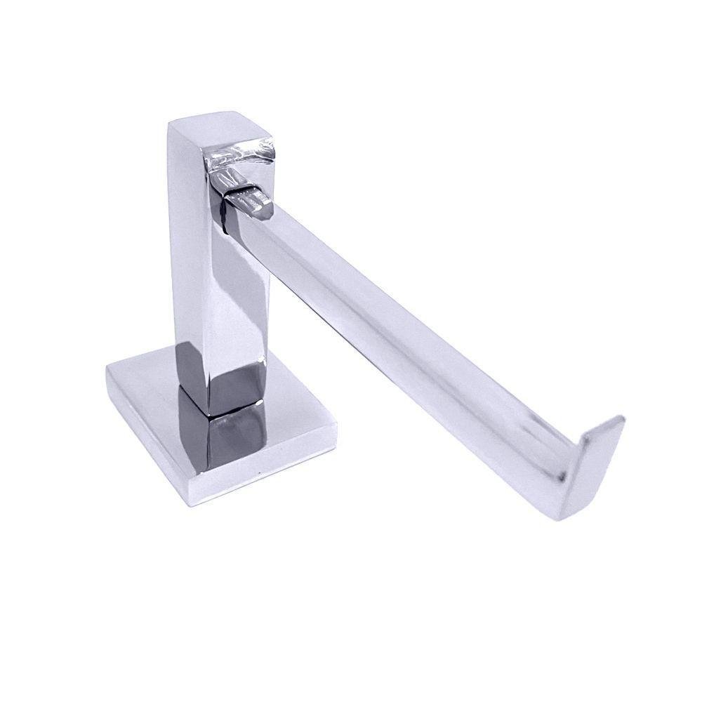 Papeleira Porta Papel Higiênico Suporte Simples Aço Inox - 2