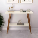 Ver imagem 2 de Aparador Buffet Monaco Entrada Catinho Café Pé Madeira:off White