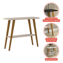 Ver imagem 3 de Aparador Buffet Monaco Entrada Catinho Café Pé Madeira:off White