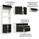 Ver mais imagens de Armário De Cozinha 270cm Branco/Preto 14 Branco/Preto