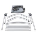 Ver imagem 3 de Capota Toldo Proteção Solar Teto Removível para Bote Inflável Intex