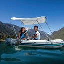 Ver imagem 2 de Capota Toldo Proteção Solar Teto Removível para Bote Inflável Intex