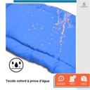 Ver imagem 4 de Colchonete para Cachorro Gato Caminha Pet Impermeável 60x90 Azul