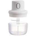 Ver imagem 1 de Mini Processador de Alimentos Portátil 250ml 23W Branco para Cozinha e Viagens