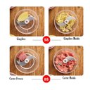 Ver imagem 2 de Mini Processador de Alimentos Portátil 250ml 23W Branco para Cozinha e Viagens