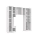 Ver imagem 6 de Quarto Modulado Kappesberg Adapt Branco 4 Peças 247cm