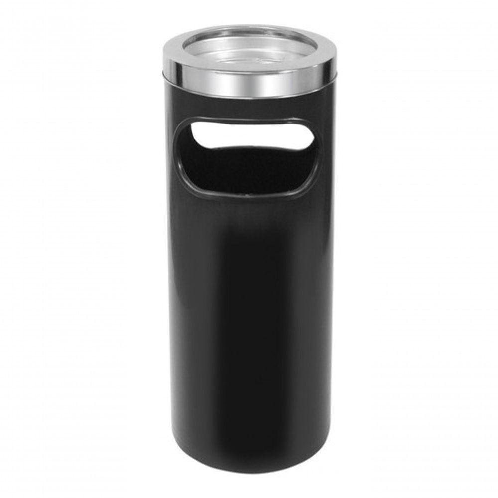 Cinzeiro Lixeira em Pintura Epóxi com Aro em Inox 22l - 1