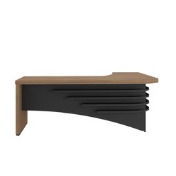 Mesa para Escritório Diretor em L em Tamburato - 9