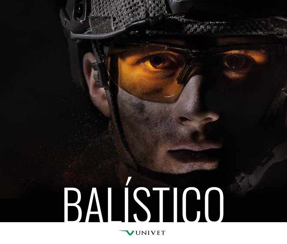 Kit Óculos Proteção Balístico Univet 5x1 Com 3 Lentes + Case - 2