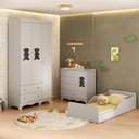 Ver imagem 1 de Quarto Infantil Completo com Minicama Montessoriana e Colchão Incluso Ternura Multimóveis MP4900