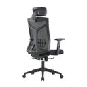 Ver imagem 7 de Cadeira Escritório Presidente NR17 Office Tela Mesh Lugano Preto