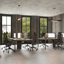 Ver imagem 3 de Cadeira Escritório Presidente NR17 Office Tela Mesh Lugano