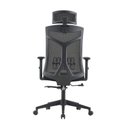 Ver imagem 2 de Cadeira Escritório Presidente NR17 Office Tela Mesh Lugano