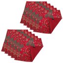 Ver imagem 1 de Jogo Americano Luxo Espirito Natalino Dupla face 10un