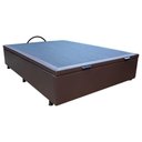 Ver imagem 1 de Base Cama Box Baú Casal Corano Marrom