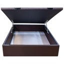 Ver imagem 6 de Base Cama Box Baú Casal Corano Marrom