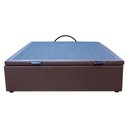 Ver imagem 5 de Base Cama Box Baú Casal Corano Marrom
