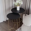 PRETO / DOURADO
