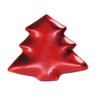 Prato Pinheiro Vermelho Decoração Natal - 1 Unidade - 1