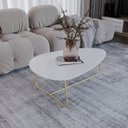 Ver imagem 1 de Mesa de Centro Trude Organica 35cm X 90cm X 60cm