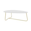 Ver mais imagens de Mesa de Centro Trude Organica 100% MDF 35cm x 90cm x 60cm Branco