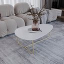 Ver imagem 1 de Mesa de Centro Trude Organica 100% MDF 35cm x 90cm x 60cm Branco