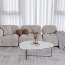 Ver imagem 4 de Mesa de Centro Trude Organica 100% MDF 35cm x 90cm x 60cm Branco