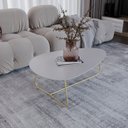 Ver imagem 1 de Mesa de Centro Trude Organica 100% MDF 35cm x 90cm x 60cm Cinza