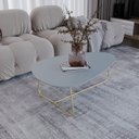 Ver imagem 1 de Mesa de Centro Trude Organica 100% MDF 35cm x 90cm x 60cm Cinza