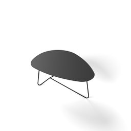Mesa de Centro Trude Organica 35cm X 90cm X 60cm - 2