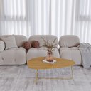 Ver imagem 4 de Mesa de Centro Trude Organica 35cm X 90cm X 60cm