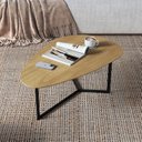Ver imagem 1 de Mesa de Centro Trento Organica 100% MDF 35cm x 90cm x 60cm Marrom