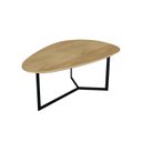 Ver imagem 2 de Mesa de Centro Trento Organica 100% MDF 35cm x 90cm x 60cm Marrom