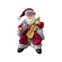 Ver imagem 1 de Boneco Natal Papai Noel Músico Violinista em Resina 27,5 Cm