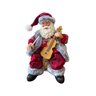 Boneco Natal Papai Noel Músico Violinista em Resina 27,5 Cm - 1