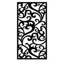 Ver imagem 3 de Painel Vazado Divisória Mdf Maori Preto - 0,90x2,60m